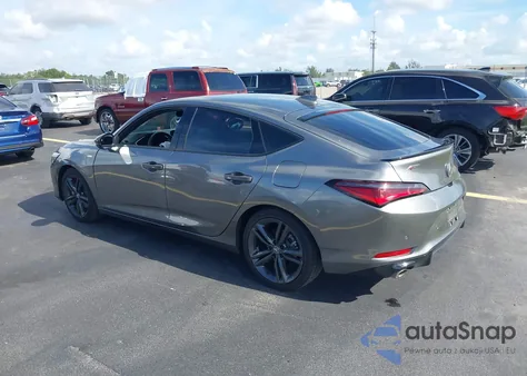 2024 Acura Integra A-Spec Technology из США, поврежденный, VIN 19UDE4G78RA006621